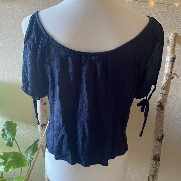 3 FOR $20 Mind Code Embroidered Boho Top Size S/M - Picture 7 of 8